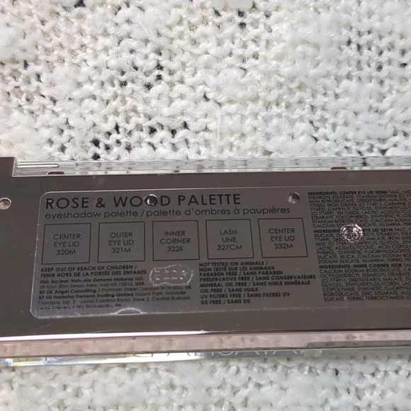 Natasha Denona Rose & Wood Eyeshadow Palette, 9.7g/0.34oz - Picture 5 of 9